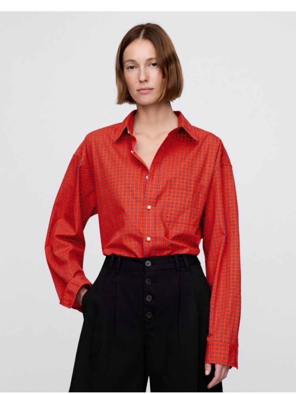 GAP X DOEN Organic Cotton Poplin Big Shirt NWT